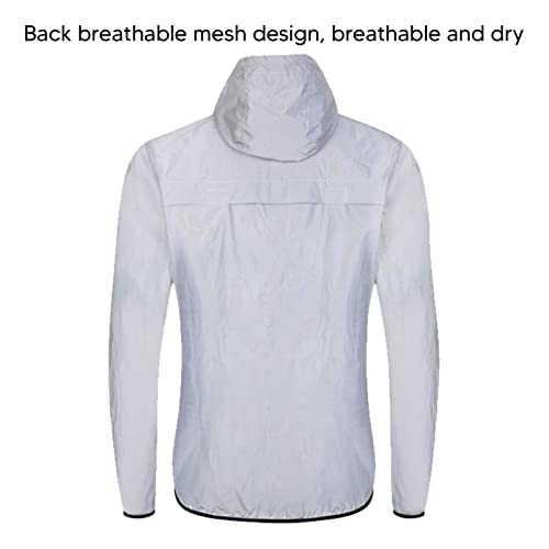 Chaqueta Reflectiva para Ciclismo Windproof y Transpirable miniatura 5