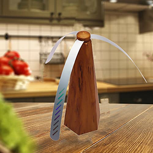 Vliegventilator Voor Tafels, Draagbare Zachte Kunststof 3-bladige Tafelvliegventilator Houd Vliegen Weg Van Uw Eten… - Image 6