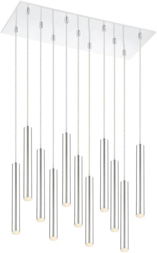 Z-Lite 917MP12-CH-LED-11LCH 11 Light Island/Billiard, Chrome