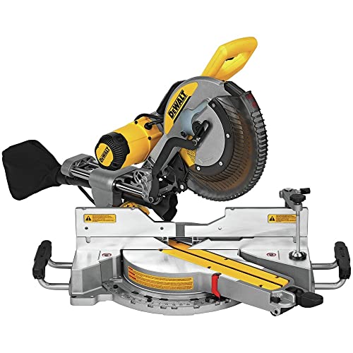 Dewalt Dws779-Dwx724 120V 15 Amp Double-Bevel Sliding 12-In Corded Compound Miter Saw With Compact Stand Bundle #TOP2