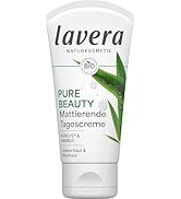lavera Pure Beauty Mattierende Tagescreme - mindert Rötungen & Hautirritationen - mattiert langan...