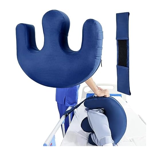 LOSCHEN]Dispositivo Inflable para Girar al Paciente, Almohada antidecúbito en Forma de U para paralíticos, Almohada para Girar al Paciente Herramienta de enfermería por turnos