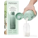 Momcozy MW05 Scaldabiberon Portatile per Bambini da Viaggio, Capacità 500ml + 24 Utilizzi/Batteria | Scaldabiberon Certificato TÜV-CE | Riscaldamento Rapido in 3 Min. (BPA-Free, Incluso Cavo USB-C