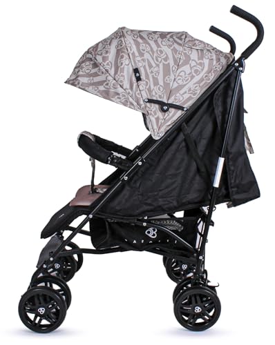 Passeggino Pieghevole Per Bambini Barotti Zoom Beige - 2