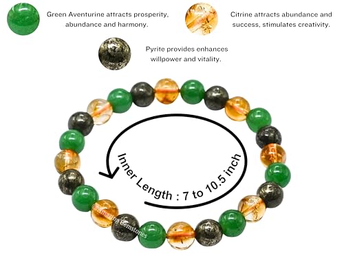 Healing Crystal Combination Handmade Bracelets3