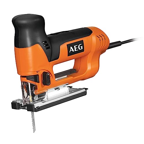 AEG - Scie sauteuse electrique 700 Watts, 100 mm bois, changement de lame facile Fixtec, livrée...