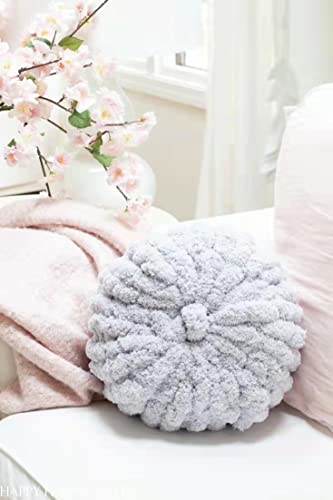 Ddl&Hexi 2 Park Super Chenille Chunky Yarn,Blanket Making Kit,Jumbo Knitting Yarn 2X8Oz 226G Per Bag (Olive Green) #TOP4