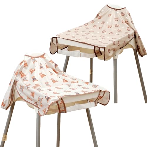 Happy Flute Baby Bib with Adjustable Long Sleeves