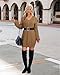 VAFOLY Fashion Women Long Sleeve Clothes Oversized Knit Chunky Baggy Loose Pullover Tunic Mini Beautiful Maternity Sweater Dress Trendy Fall Spring Holiday Family Photo Outfits Brown S