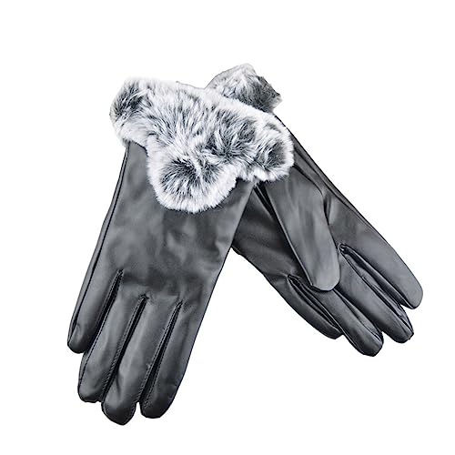 COLLBATH Elegant Winter Gloves Touchscreen Warm Windproof Thicken for Cycling Outdoor Hiking Running Sports Prevent Heat Loss