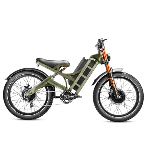 Image of 2026 eAhora Romeo Pro 3 /2 52-46 Mph Electric Bike for Adults, 6000W /4000W /2500W Dual Motor Ebike 60V 80Ah /52V 70Ah Battery 235+Miles Long Range, 26*4.0 inch /20*4.5 inch Fat Tire, Full Suspension, All Terrain