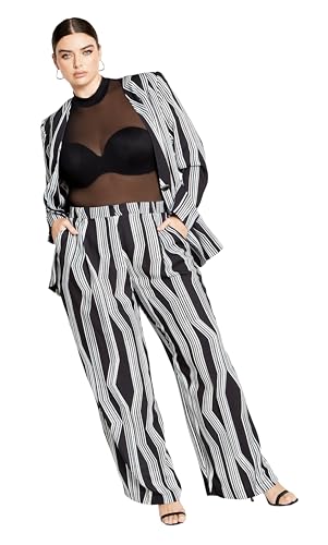 CITY CHIC Women's Laila Print Pant