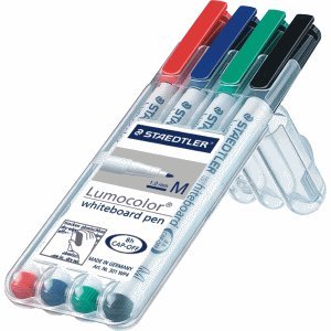 Feutres Staedtler 301 WP4 pour le bureau et l'organisation de la maison