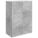 KDVXBCQJH Armadio da parete grigio cemento, 66 x 34,5 x 90 cm, in legno
