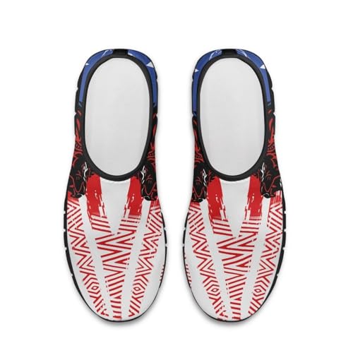 Image of Womens Slip On Walking Shoes Non Slip Loafer Breathable Holiday Travel Shoe Lightweight Casual Low Top Sneakers SizeUS 5.5-11.5