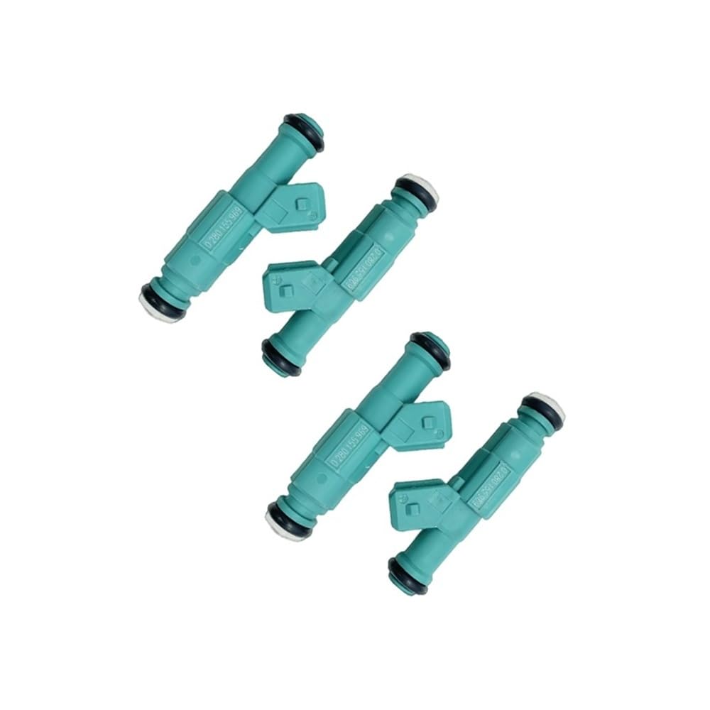 Rexn9hset 4Pcs 0280155969 Injector Nozzle F87e9f593e1b Fit For E30 E31 E32 E34 E36 E38 325I 518I 525I 1982-1992