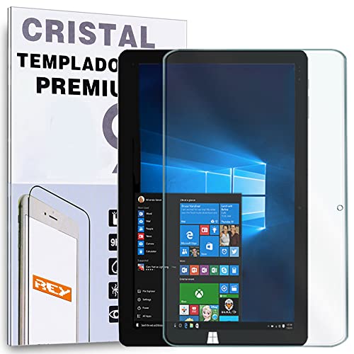 REY Protector de Pantalla para Tablet CHUWI HI 10X 10.1 - CHUWI HI Book Pro - CHUWI HIBOOK, Cristal...