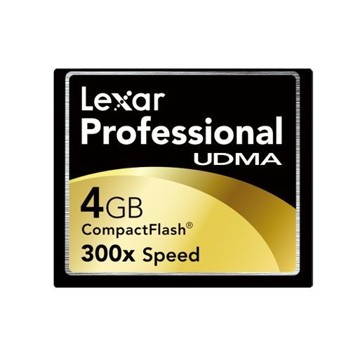 LEXAR MEDIA UDMA�Ή� �R���p�N�g�t���b�V�� 300�{�����f�� 4GB CF4GB-300-810
