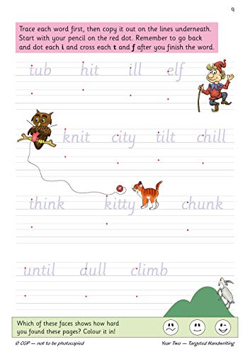 KS1 English Targeted Practice Book: Handwriting - Year 2