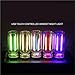 USB Touch Controlled Night Light, Car Interior Ambient, LED Glass Bottle Romantic Universal Soft(Purple Light)