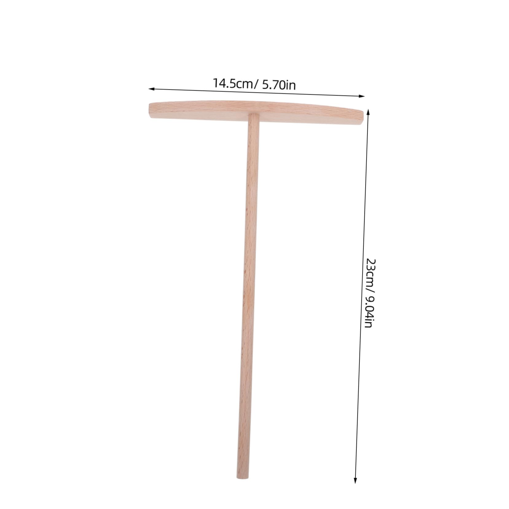 Cabilock Egg Shaper for Frying Pan Pancake Dispenser Wood Crepe Maker Tool Versatile Cooking Accessory