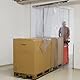 KERBL Streifenvorhang-Set (2x PVC Streifen Maße 30x225 cm, Stärke 3 mm, für Ställe / Paddocks / Hallen, Vorhang transparent, PVT, gegen Zugluft im Stall) 291162