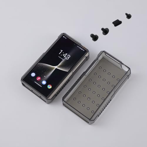 �ɓK�p���� Fiio M27 �p �\�t�g�N���ATPU�ϏՌ��E���h�~�ی�V�F���X�L���P�[�X�J�o�[�Ɩh�o�v���O (�N���A�u���b�N�P�[�X�ƃ_�X�g�v���O)