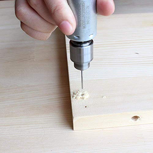 Autotoolhome Mini Dc 12V Electric Hand Drill Motor Pcb & Twist Drills Set 1/88-1/6 Inch Jt0 Chuck Jewelry Craft Drill Kit #TOP2