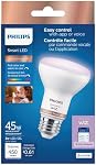 Philips Smart LED R20 E26 45W Reflector Light Bulb, Dimmable Full Color and Tunable White (2200-6500K)