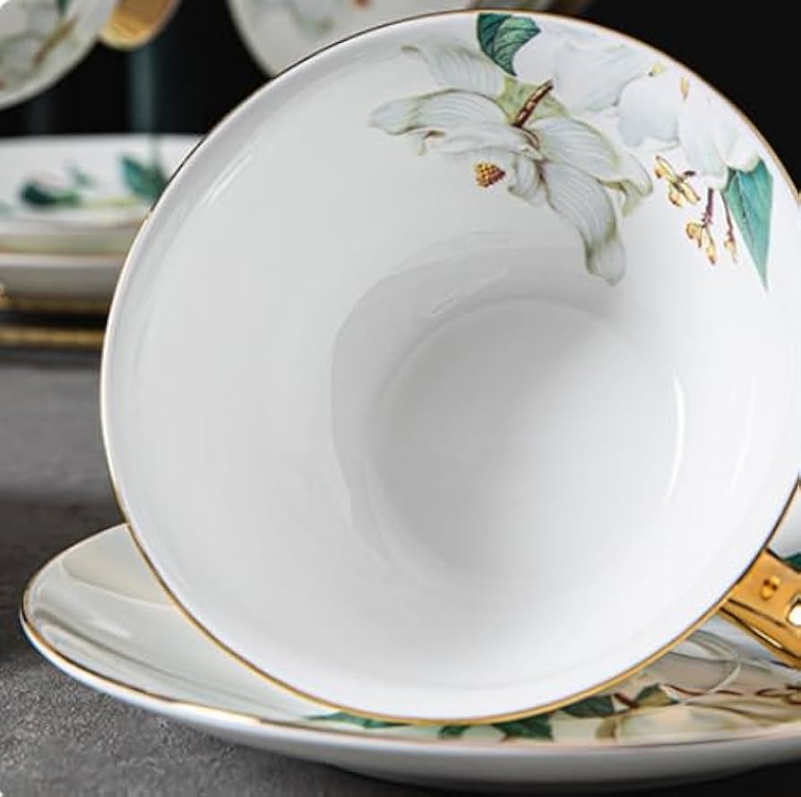 120 中国ブランド千峰翠(QIANFENGCUI)の珈琲用骨質磁器セット 120 中国ブランド千峰翠(QIANFENGCUI)の珈琲用骨質磁器セット