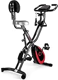 ultrasport bicicleta elíptica basic x-trainer 100 Incluye ángulo ajustable en 2 pasos para un ajuste ideal al tamaño del cuerpo, sistema de correas ajustables, práctica aplicación y cómodo respaldo