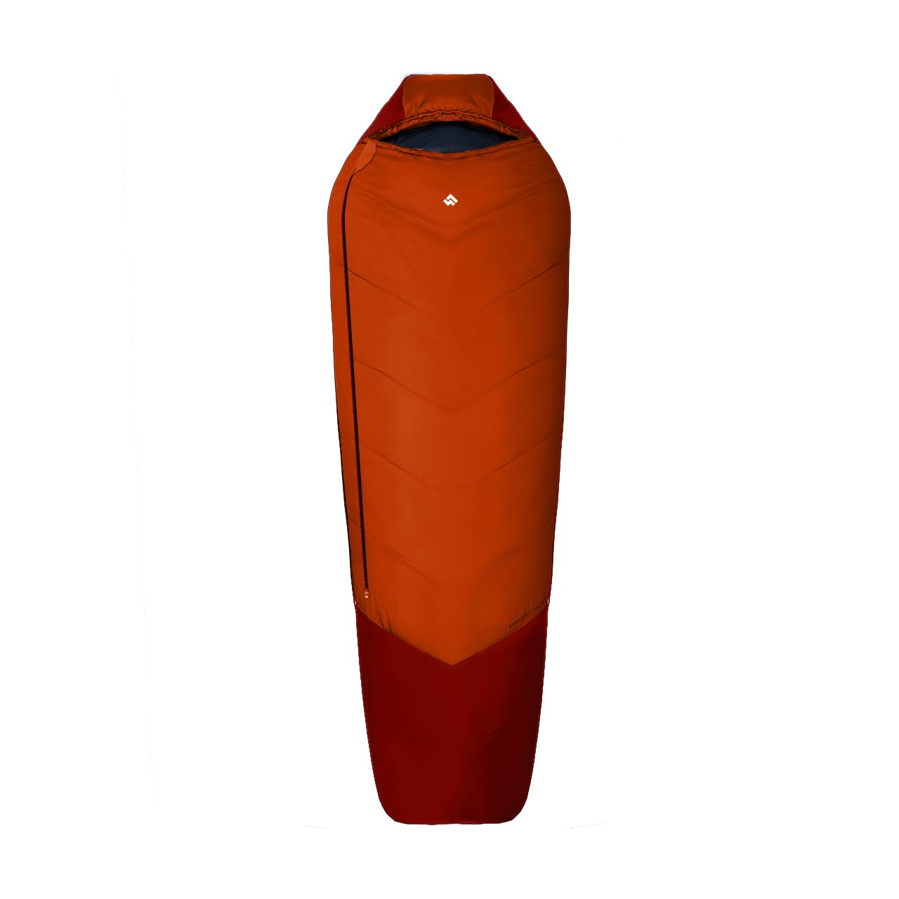 Alpinus - Śpiwór Turystyczny Primalight Pro 1200, Lekki Śpiwór Typu Mumia 215 x 80 cm, z Dwuwarstwową Izolacją, Kempingowy, Pokrowiec z Możliwością Kompresji