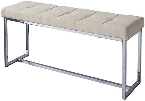 Atlin Designs Upholstered Bench in Beige
