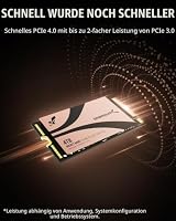 SABRENT Rocket 2242 4TB NVMe SSD, PCIe 4.0 x4 M.2 2242 Internes Solid State Drive, TLC NAND, bis zu 7300MB/s Lesen & 6400MB/s Schreiben, kompakte SSD für Laptops, Mini-PCs und Handgeräte (SB-2742-4TB) – Ansicht 3