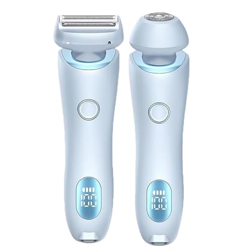 Rasierer Damen, 2 in 1 Intimrasierer für Frauen Layhou Elektrisch Rasierer mit IPX7 Wasserdicht,...