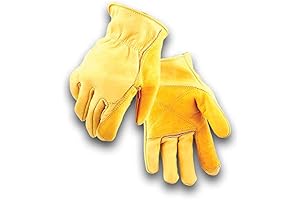 Iron Fencer Genuine Leather Cowhide Gloves in Extra Large for Men (207XL)