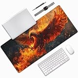 Die 800 x 400 x 3mm/31.5 X 15.7 Inch mauspad xxl bietet reichlich Platz für Ihre Gaming-Maus, Tastatur und mehr, und halten Sie Ihren Tisch sauber und ordentlich