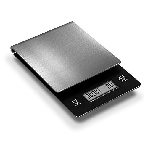 Otto Electronic Scale And Timer For Drip Coffee And Tea, High Precision, Unit Conversion, Auto Power Off #TOP25