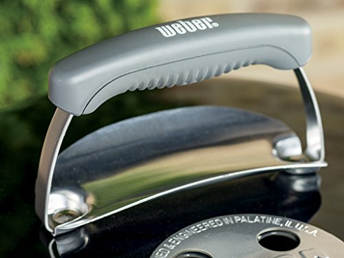 Weber® Original Kettle Charcoal Grill, 22-Inch, Black | Classic Outdoor BBQ Grill with One‑Touch™ Cleaning System & Precise Temperature Control Dampers - image 8