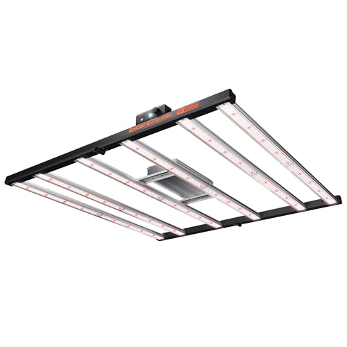 Spider Farmer G5000 Cost-Effective LED Grow Lights 480W, 4X4ft Grow Tent Light, Full Spectrum Dimmable Bar Style Led Growing Lamp for Indoor Plants, 2025 Upgraded App Remote Control
