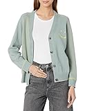 100 % Bio-Baumwolle PS by Paul Smith Damen-Strickkarne-Knopf \