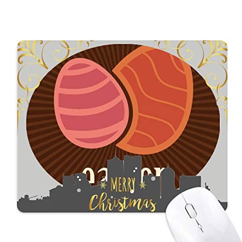 Tapis de souris œuf rouge de Pâques pour illuminer vos nuits de Noël