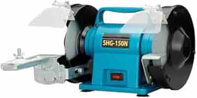 ベンチグラインダー　SHG-150M Amazon | 新興製作所 ベンチグラインダ SHG－150M | 卓上