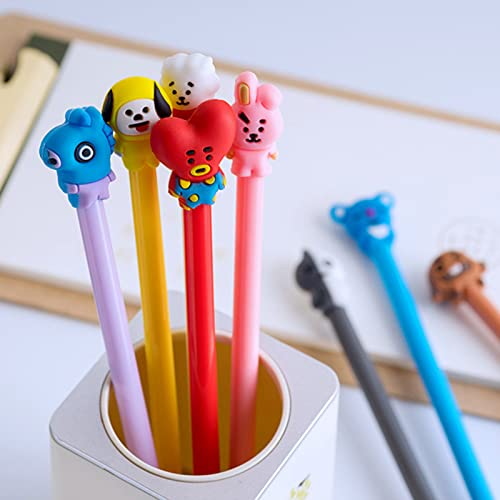 Krizjues set 16 bolígrafos de gel animal negro 0.5 mm miniatura 3