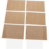 OSALADI Papier à Dessin Double Face Réutilisable pour Entraînement Nail Art Feuilles PET Transparentes, Adapté aux Débutants et Salon Manucure Professionnel