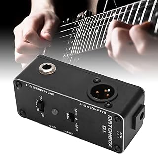 Pédale D’effet Eujgoov DI, Interface Audio XLR en Métal, Pédale D’effets pour Guitare électrique Fuzz Multifonctionnelle - Les Beatles, Paul McCartney, John Lennon, RIngo Starr, George Harrison Pédale D'effet Eujgoov DI, Interface Audio XLR en Métal, Pédale D'effets pour Guitare électrique Fuzz Multifonctionnelle – Image 3