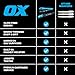 OX Tools Clog-Free Permanent Construction Marker 2-Pack with Pocket Holster - Durable, Reliable Marking on Dusty Wood Surfaces - Perfect for Construction and Framing Applications OX-P630901