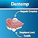 Dentemp Repair Kit - Repair-It Advanced Formula Denture Repair Kit - Denture Repair Kit Repairs Broken Dentures - Denture Repair to Mend Cracks & Replace Loose Teeth (Value Size)