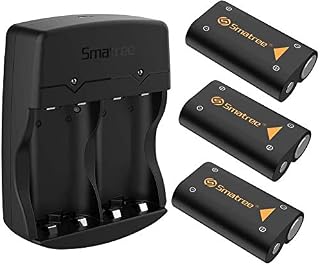 Battery Pack for Xbox One Controller/Xbox Series X/S, 3x2600mAh Smatree Rechargeable NI-MH Battery and Dual-Channel Charger for Xbox One/Xbox One S/Xbox Series X/Xbox Series S Wireless Controller