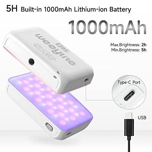 Trípode con panel de luz LED para creadores de contenido y fotografía 6